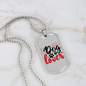Stainless Steel or 18k Gold Dog Tag 24" Chain-Express Your Love Gifts
