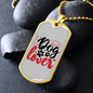 Stainless Steel or 18k Gold Dog Tag 24" Chain-Express Your Love Gifts