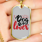 Stainless Steel or 18k Gold Dog Tag 24" Chain-Express Your Love Gifts