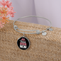 Stay at Home Dog Mom Bracelet Stainless Steel or 18k Gold Circle Bangle-Express Your Love Gifts