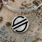 Stellar Lumens (XLM) Bracelet Stainless Steel or 18k Gold Circle Bangle-Express Your Love Gifts