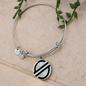 Stellar Lumens (XLM) Bracelet Stainless Steel or 18k Gold Circle Bangle-Express Your Love Gifts