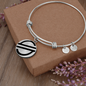 Stellar Lumens (XLM) Bracelet Stainless Steel or 18k Gold Circle Bangle-Express Your Love Gifts