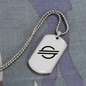 Stellar Lumens (XLM) Crypto Necklace Stainless Steel or 18k Gold Dog Tag 24" Chain-Express Your Love Gifts
