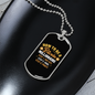 Steps on How to Be Bitcoin Millionaire Crypto Necklace Stainless Steel or 18k Gold Dog Tag 24" Chain-Express Your Love Gifts