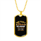 Steps on How to Be Bitcoin Millionaire Crypto Necklace Stainless Steel or 18k Gold Dog Tag 24" Chain-Express Your Love Gifts