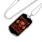 Suck It Up Buttercup Firefighter Gift Stainless Steel or 18k Gold Dog Tag 24" Chain-Express Your Love Gifts