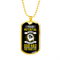 Sum Of All Possibilities Christian Necklace Stainless Steel or 18k Gold Dog Tag 24" Chain-Express Your Love Gifts
