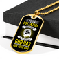 Sum Of All Possibilities Christian Necklace Stainless Steel or 18k Gold Dog Tag 24" Chain-Express Your Love Gifts