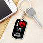 Sun Conure Bird Lover Keyring Keychain Stainless Steel or 18k Gold-Express Your Love Gifts