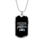Surviving the Quarantine w My Dog Necklace Stainless Steel or 18k Gold Dog Tag 24" Chain-Express Your Love Gifts