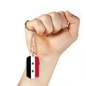 Syria Flag Necklace Stainless Steel or 18k Gold Dog Tag 24" Chain-Express Your Love Gifts