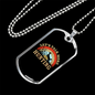 Talk More Hunting Necklace Stainless Steel or 18k Gold Dog Tag 24" Chain-Express Your Love Gifts