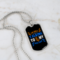 Talking Dogs Necklace Stainless Steel or 18k Gold Dog Tag 24" Chain-Express Your Love Gifts