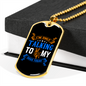 Talking Dogs Necklace Stainless Steel or 18k Gold Dog Tag 24" Chain-Express Your Love Gifts