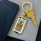 Tarot Card The Judgment Keychain Dog Tag Stainless Steel or 18k Gold-Express Your Love Gifts