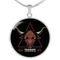 Taurus Astrological Zodiac Sign Necklace Stainless Steel or 18k Gold 18-22"-Express Your Love Gifts