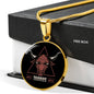 Taurus Astrological Zodiac Sign Necklace Stainless Steel or 18k Gold 18-22"-Express Your Love Gifts