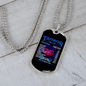 Taurus Facts Zodiac Necklace Stainless Steel or 18k Gold Dog Tag 24" Chain-Express Your Love Gifts