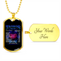 Taurus Facts Zodiac Necklace Stainless Steel or 18k Gold Dog Tag 24" Chain-Express Your Love Gifts