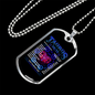 Taurus Facts Zodiac Necklace Stainless Steel or 18k Gold Dog Tag 24" Chain-Express Your Love Gifts