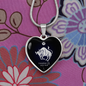 Taurus Horoscope Zodiac Necklace Stainless Steel or 18k Gold Heart 18-22"-Express Your Love Gifts