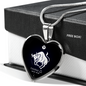 Taurus Horoscope Zodiac Necklace Stainless Steel or 18k Gold Heart 18-22"-Express Your Love Gifts