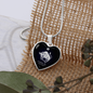 Taurus Horoscope Zodiac Necklace Stainless Steel or 18k Gold Heart 18-22"-Express Your Love Gifts