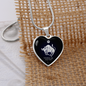 Taurus Horoscope Zodiac Necklace Stainless Steel or 18k Gold Heart 18-22"-Express Your Love Gifts