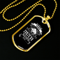 Taurus Man Zodiac Necklace Stainless Steel or 18k Gold Dog Tag 24" Chain-Express Your Love Gifts