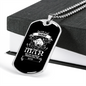 Taurus Man Zodiac Necklace Stainless Steel or 18k Gold Dog Tag 24" Chain-Express Your Love Gifts