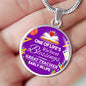 Teacher Appreciation Gift Circle Necklace Stainless Steel or 18k Gold 18-22"-Express Your Love Gifts