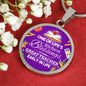 Teacher Appreciation Gift Circle Necklace Stainless Steel or 18k Gold 18-22"-Express Your Love Gifts