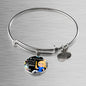 Teaching Loving Inspiring Our Future Teacher Appreciation Gift Stainless Steel or 18k Gold Circle Bangle Bracelet-Express Your Love Gifts
