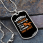 Teamwork Free Spirit Horse Necklace Stainless Steel or 18k Gold Dog Tag 24" Chain-Express Your Love Gifts