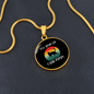 Tell Your Cat Circle Necklace Stainless Steel or 18k Gold 18-22"-Express Your Love Gifts