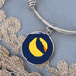 Terra (LUNA) Bracelet Stainless Steel or 18k Gold Circle Bangle-Express Your Love Gifts