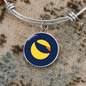 Terra (LUNA) Bracelet Stainless Steel or 18k Gold Circle Bangle-Express Your Love Gifts