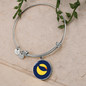 Terra (LUNA) Bracelet Stainless Steel or 18k Gold Circle Bangle-Express Your Love Gifts
