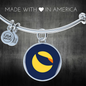 Terra (LUNA) Bracelet Stainless Steel or 18k Gold Circle Bangle-Express Your Love Gifts