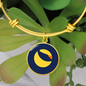 Terra (LUNA) Bracelet Stainless Steel or 18k Gold Circle Bangle-Express Your Love Gifts