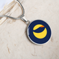 Terra (LUNA) Circle Necklace Stainless Steel or 18k Gold 18-22"-Express Your Love Gifts