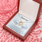 Thank You Present for Healthcare Workers Forever Necklace w Message Card-Express Your Love Gifts