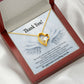 Thank You Present for Healthcare Workers Forever Necklace w Message Card-Express Your Love Gifts