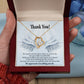 Thank You Present for Healthcare Workers Forever Necklace w Message Card-Express Your Love Gifts