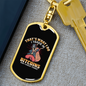 That's What I Do Crypto Keychain Stainless Steel or 18k Gold Dog Tag Keyring-Express Your Love Gifts