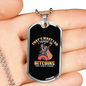 That's What I Do Crypto Necklace Stainless Steel or 18k Gold Dog Tag 24" Chain-Express Your Love Gifts