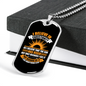 That The Sun Has Risen Christian Necklace Stainless Steel or 18k Gold Dog Tag 24" Chain-Express Your Love Gifts