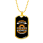 That The Sun Has Risen Christian Necklace Stainless Steel or 18k Gold Dog Tag 24" Chain-Express Your Love Gifts