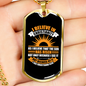That The Sun Has Risen Christian Necklace Stainless Steel or 18k Gold Dog Tag 24" Chain-Express Your Love Gifts
